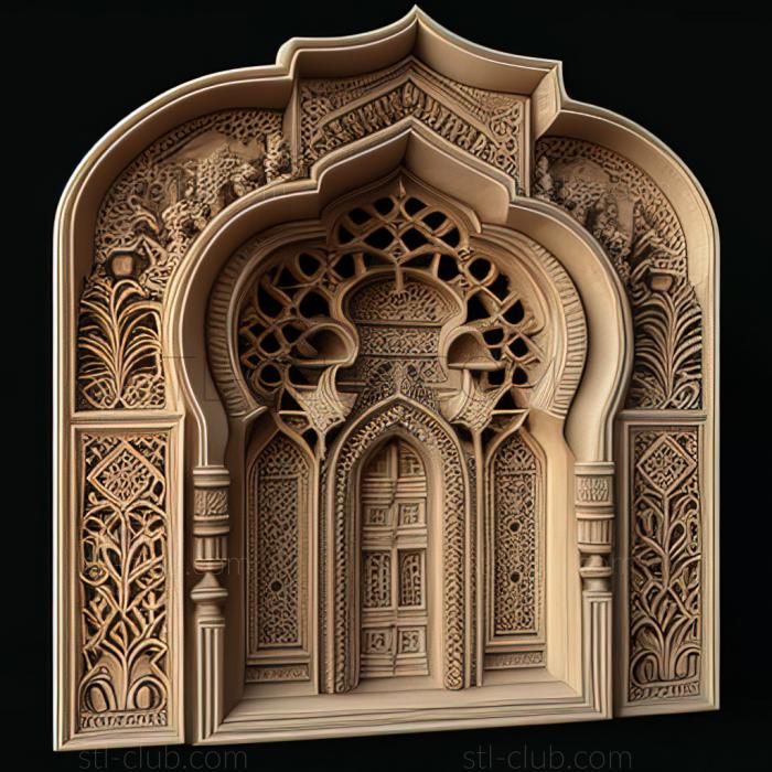 3D model Mihrab (STL)